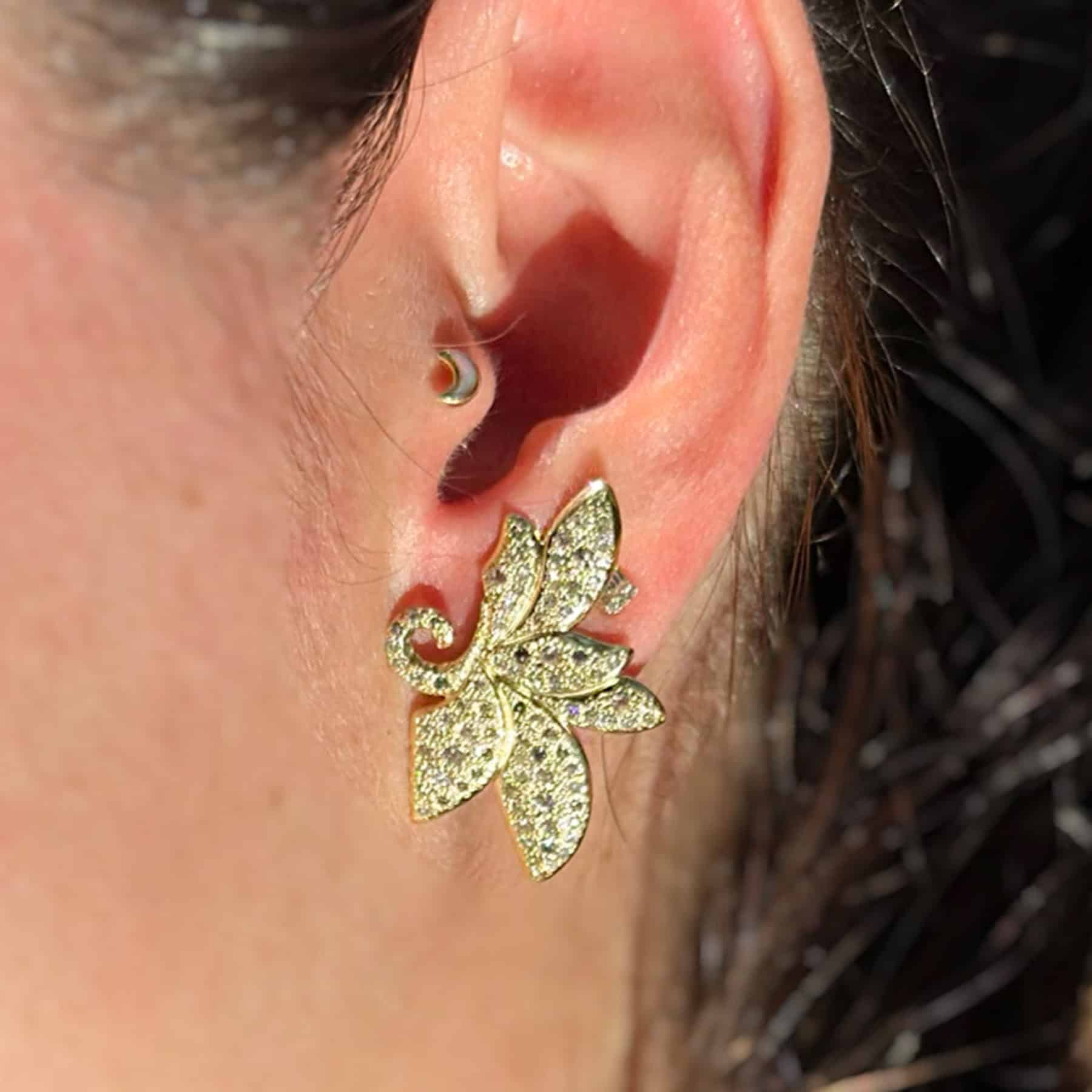 Aros oro y diamantes 03