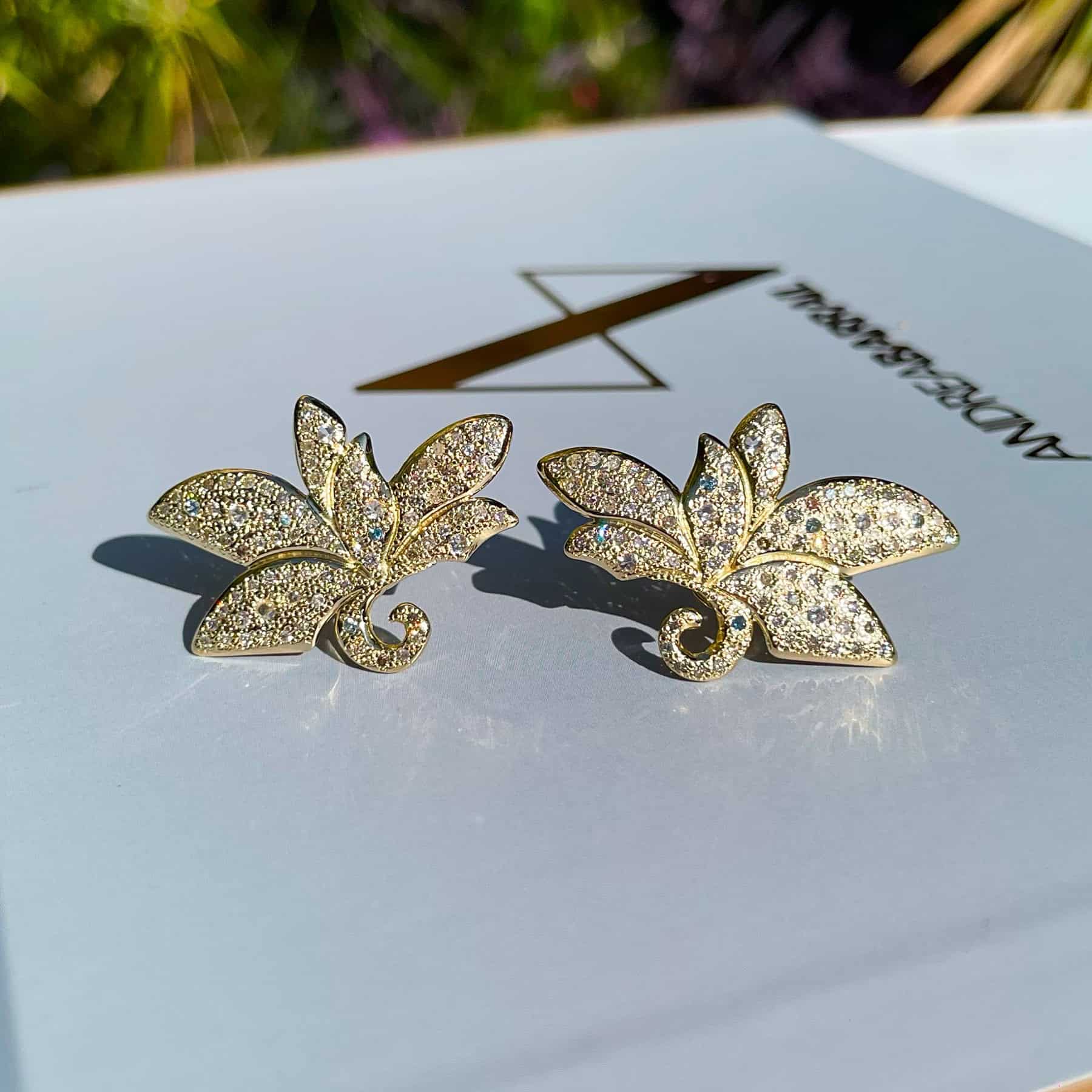 Aros oro y diamantes 04