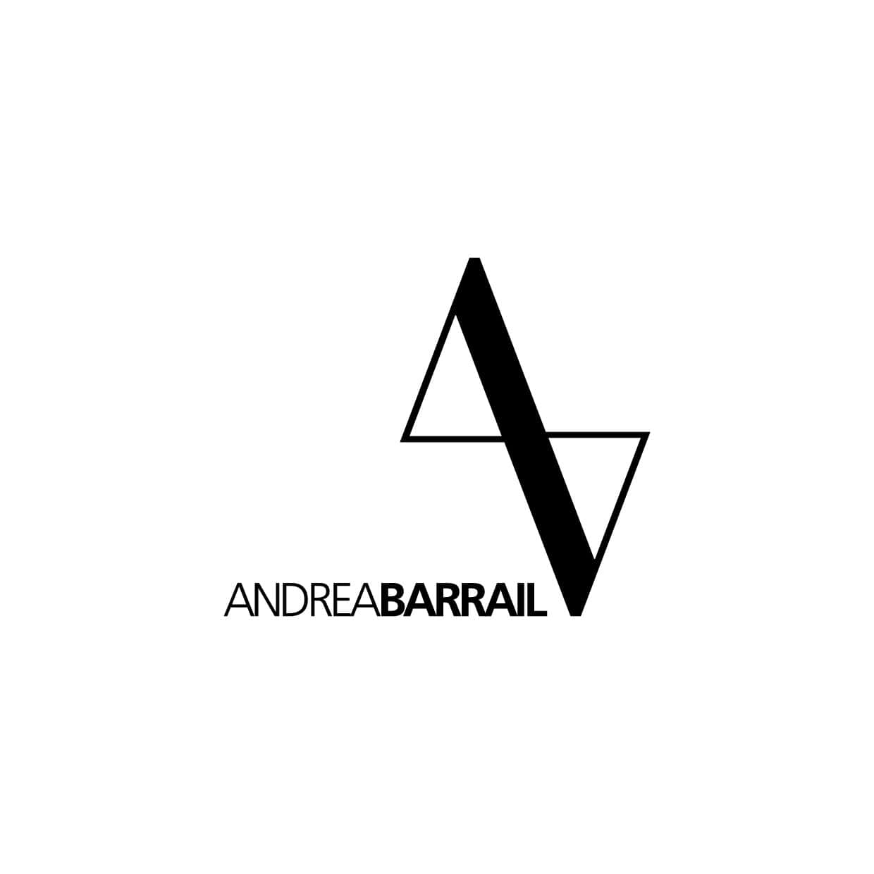 Logotipo Andrea Barrail_Negro sobre Blanco
