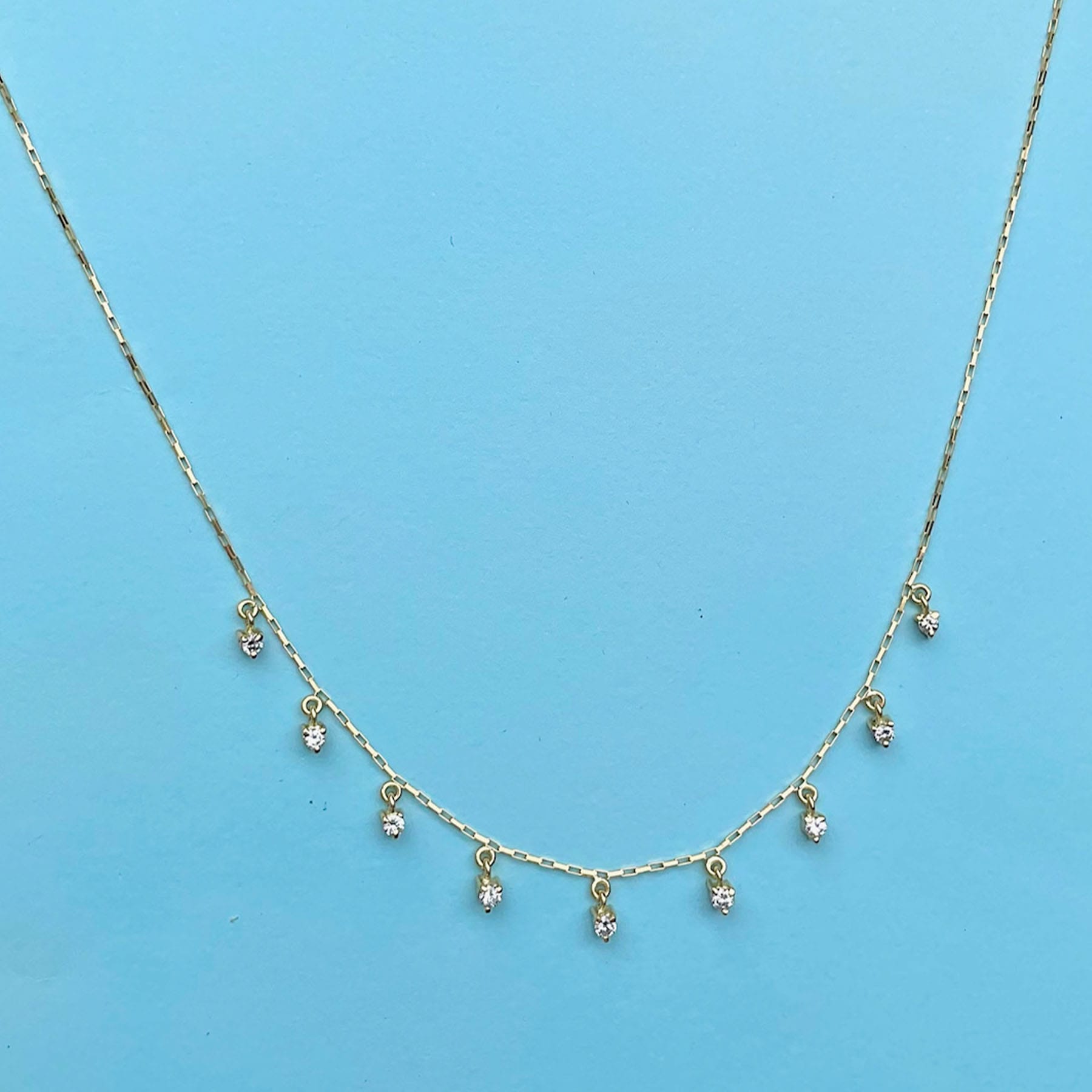 Cadena con diamantes 04