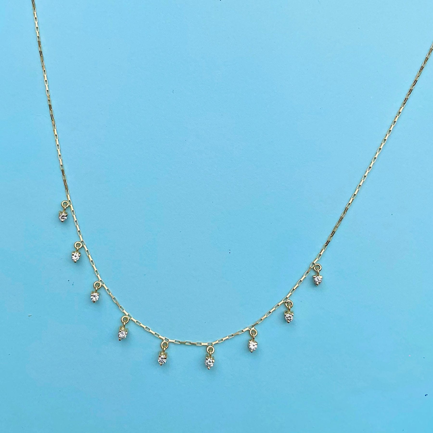 Cadena con diamantes 05