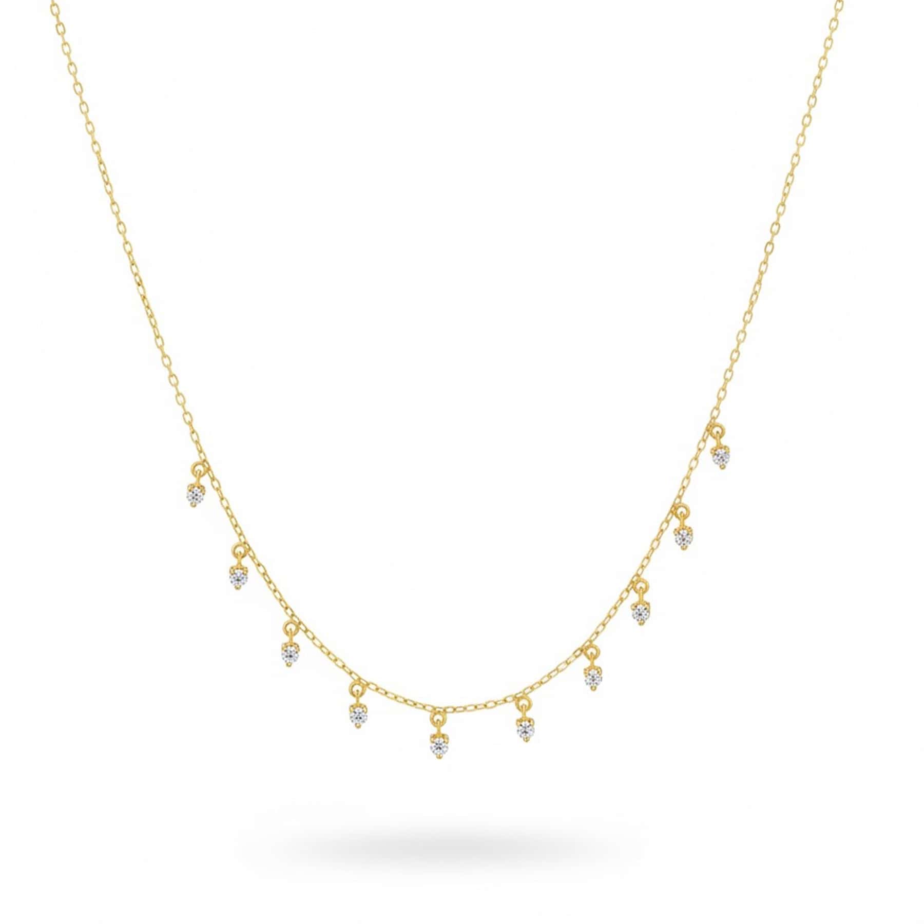 Cadena con diamantes 09