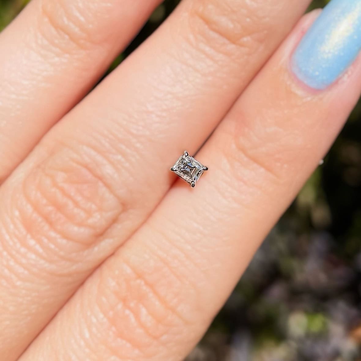Aro Solitario Emerald Cut 05