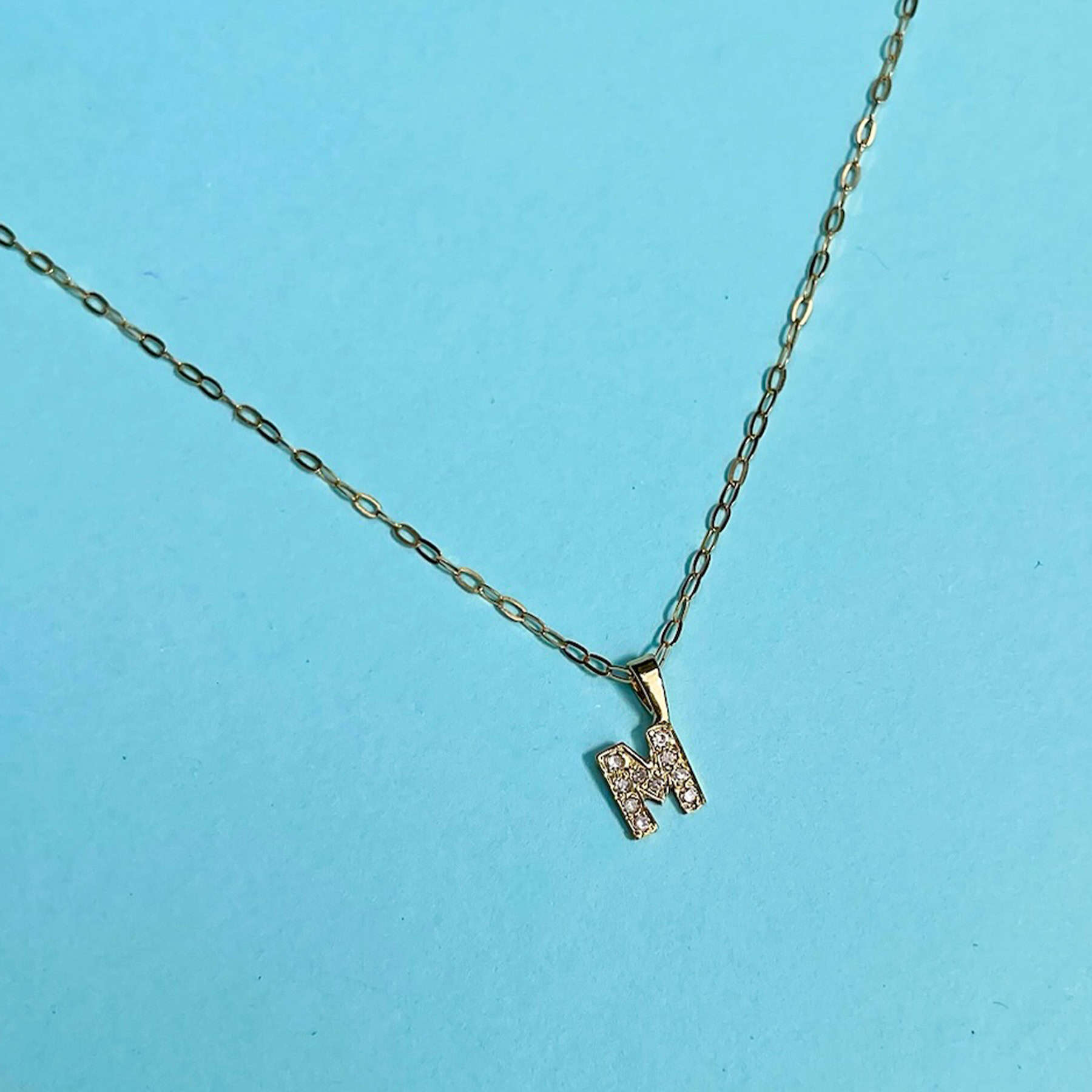 Monogram Pave Choker 01