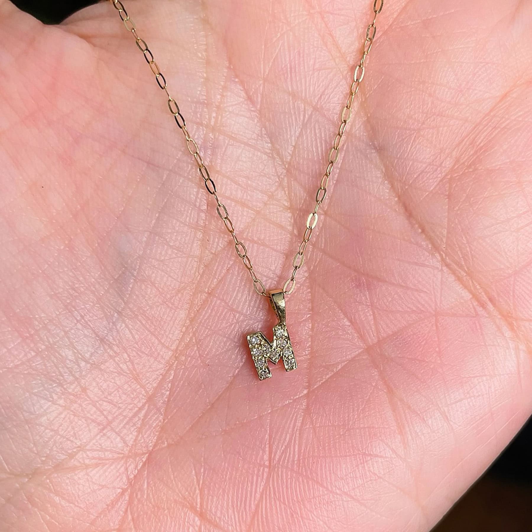 Monogram Pave Choker 03